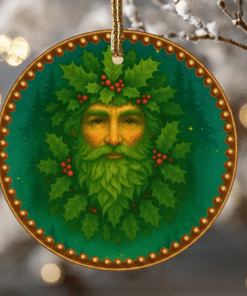 The Green Man – Winter Solstice Ornament