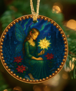 The Aurora Fairy – Northern Lights Ornament | Spirit of Wonder and Illumination